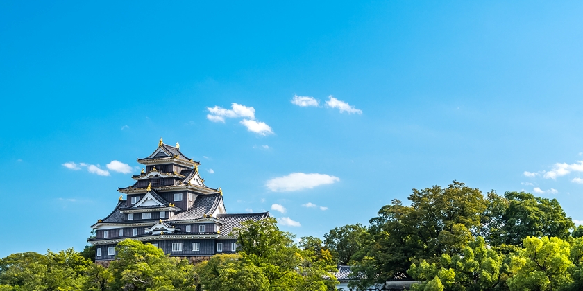 岡山城